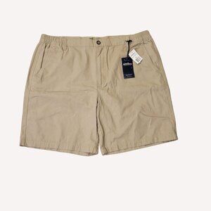 North River Outfitters Men's Khaki Cargo Shorts XL 100% Cotton New with Tags